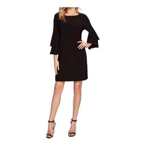 Laundry By Shelli Segal Shift Dress Bell Sleeve Size SP LA1